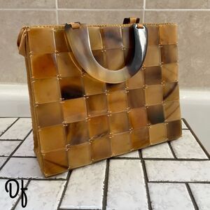 Vintage Horn Bone Purse